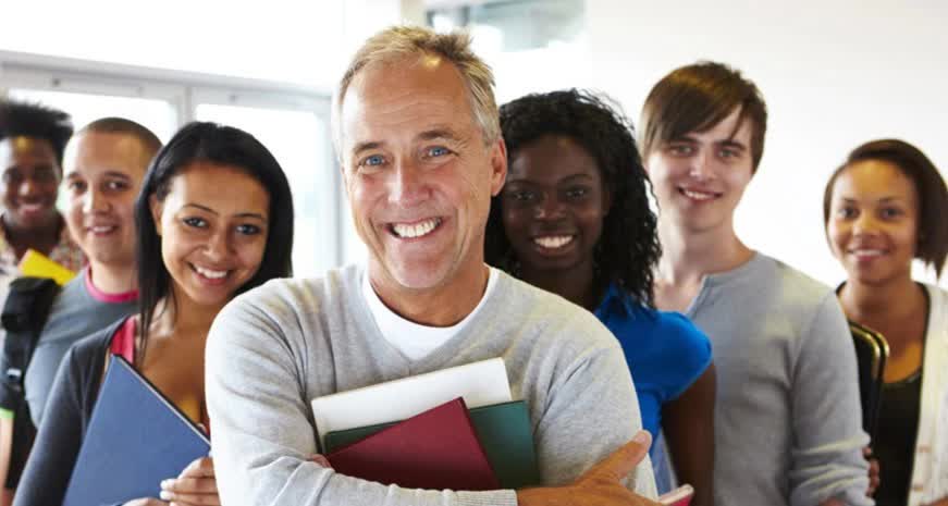 8 Adult Students
