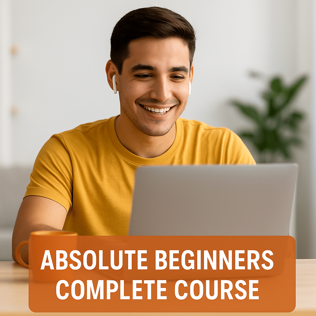 Complete Course Absolute Beginner