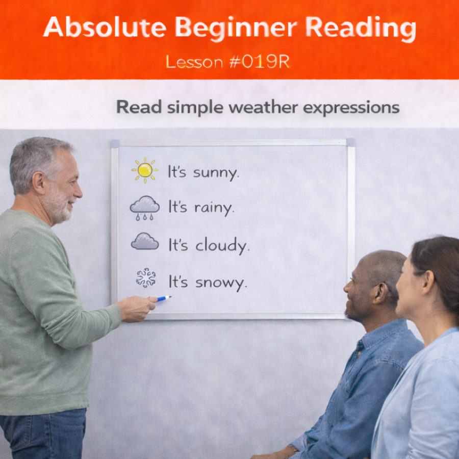 Absolute Beginner Reading Lesson #019R Recognize Comparisons with Adjectives in Short Texts absolute beginner reading #019r